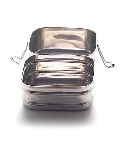 Stainless Steel Square Shaped Lunch box